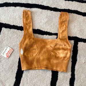 Free People Movement Good Karma Square-neck Bra